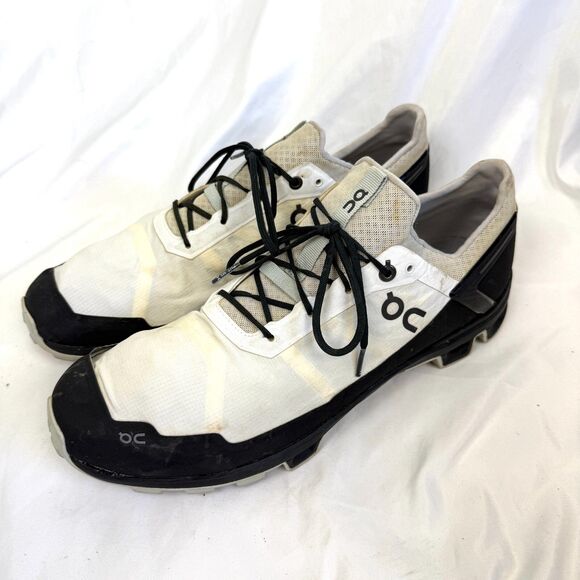 On Running Cloudventure Peak 2 Trail Shoes White Black...